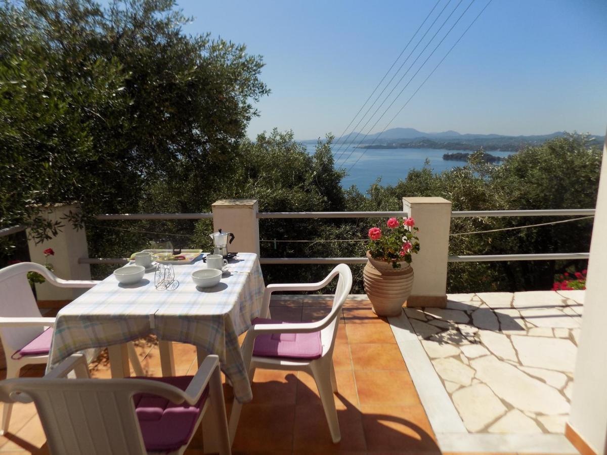 Villa Elli Panoramic View Ypsos Dış mekan fotoğraf